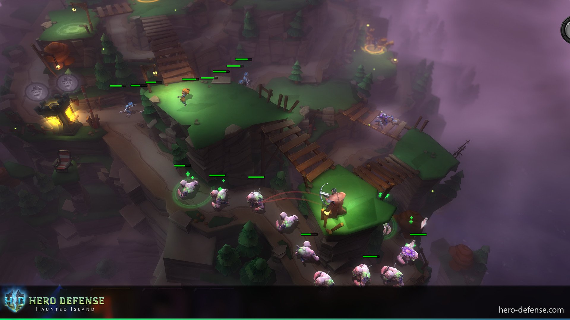 Hero Defense - Haunted Island